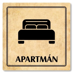 Apartmán, 100x100mm, pergamen, Utah